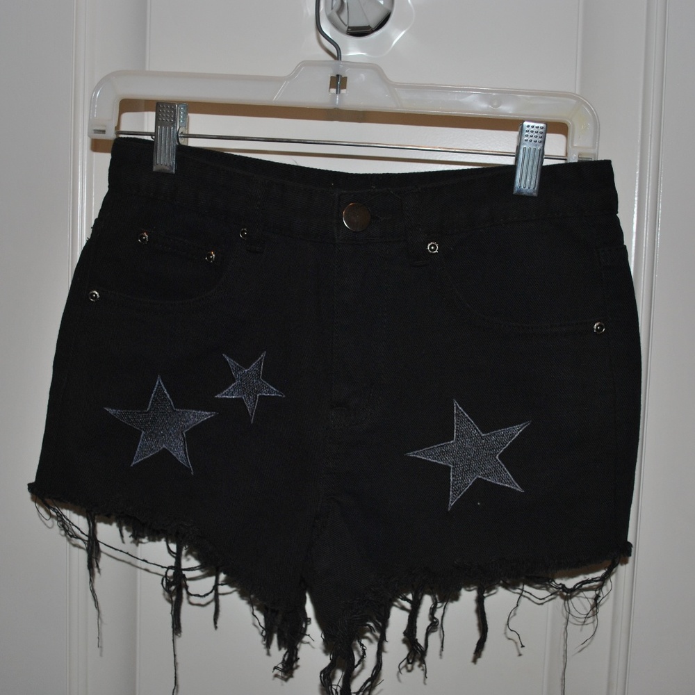 NWT Nasty Gal High Waisted Black Shorts